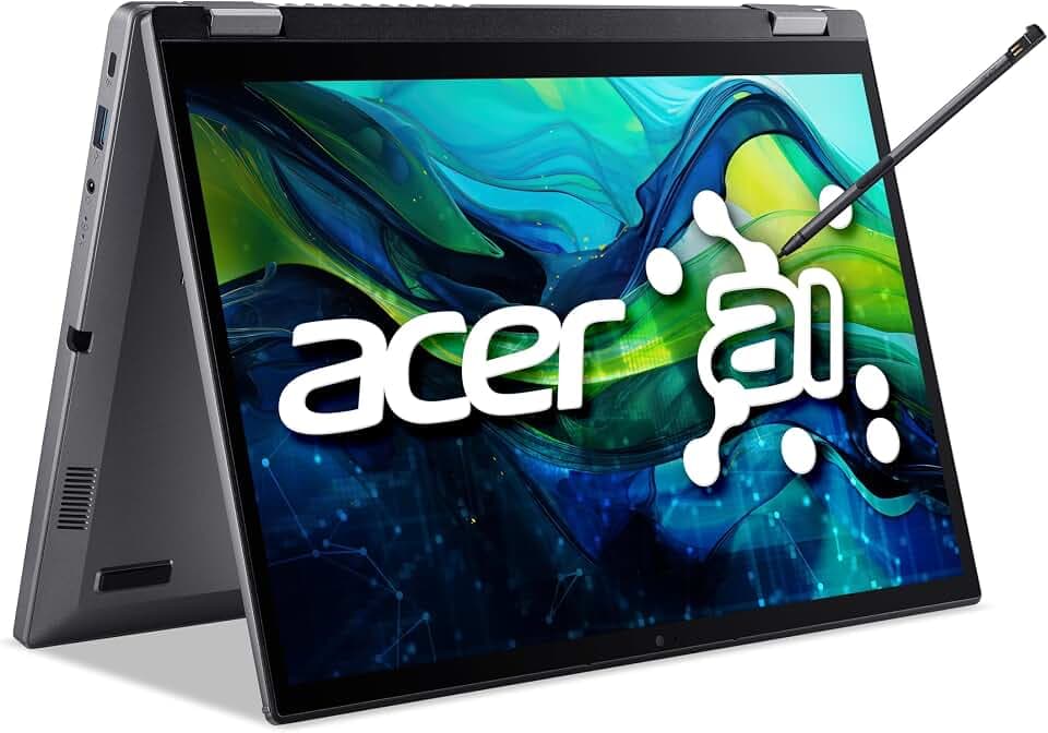 Acer Aspire Spin 14, Laptop, Ultra 7, 16GB RAM, 1TB SSD | 14" WUXGA IPS Touch-Display, Intel Core Ultra 7 155U, 16 GB, 1TB, Windows 11, QWERTZ Tastatur, ASP14-52MTN-75Q5