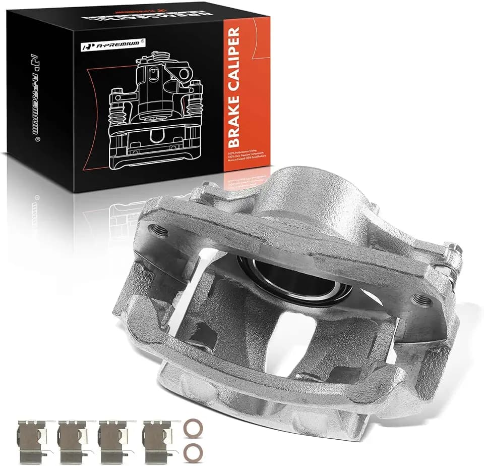 A-Premium Front Right Passenger Disc Brake Caliper with Bracket