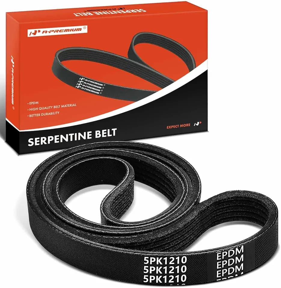 A-Premium Serpentine Belt 5-Rib 47.8 In Compatible with Chevrolet, Jeep