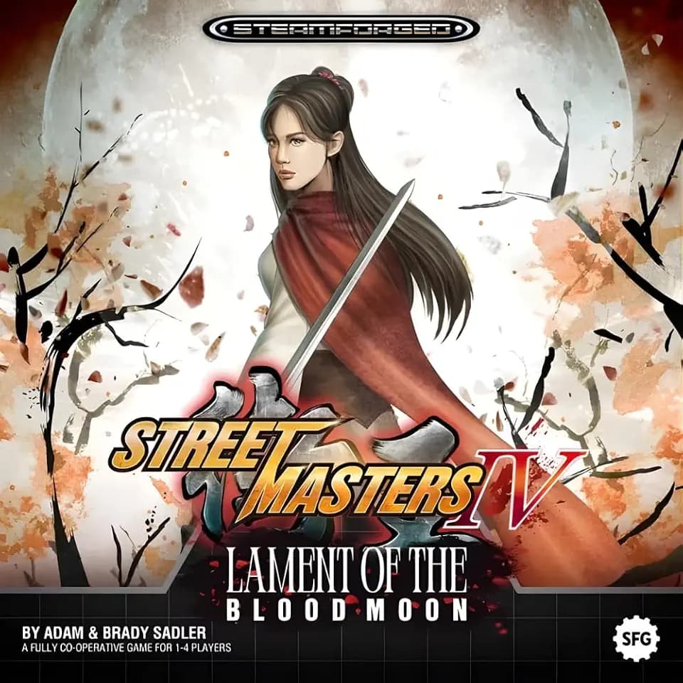 Steamforged Games, Street Masters IV the Board Game: Lament of the Blood Moon Expansion