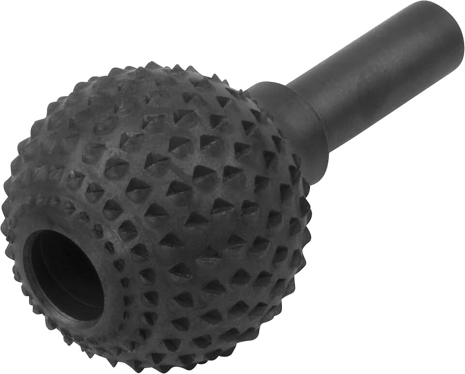 wolfcraft Kugelraspel für Bohrmaschinen, Ø 30mm - 4389000 - Ideal für Holz & Dämmstoffe - für Aussparungen, Schlitze, Vertiefungen und Freiformen i