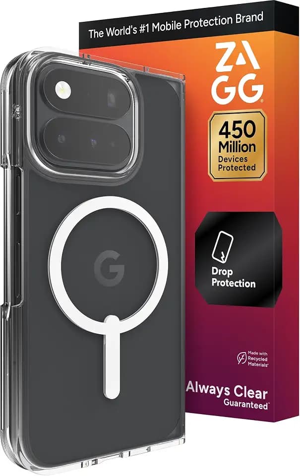 ZAGG Crystal Palace Snap Lite Google Pixel 11 Pro Fold Case, Clear