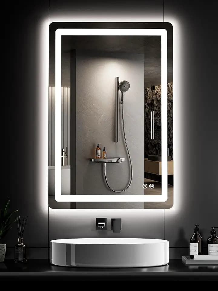 36"x24" LED Bathroom Mirror with Lights, Vanity Mirror with Lights