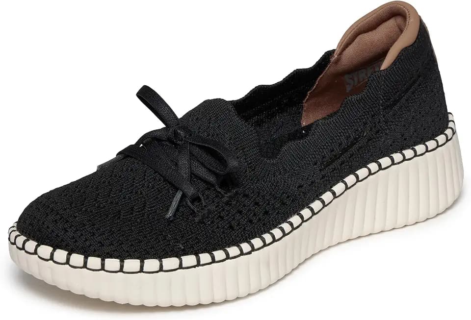 Skechers Women's Wilshire Blvd Knit Sail