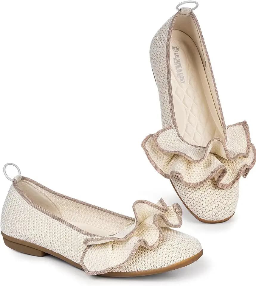 Women's Square Toe Dressy Ballet Flats