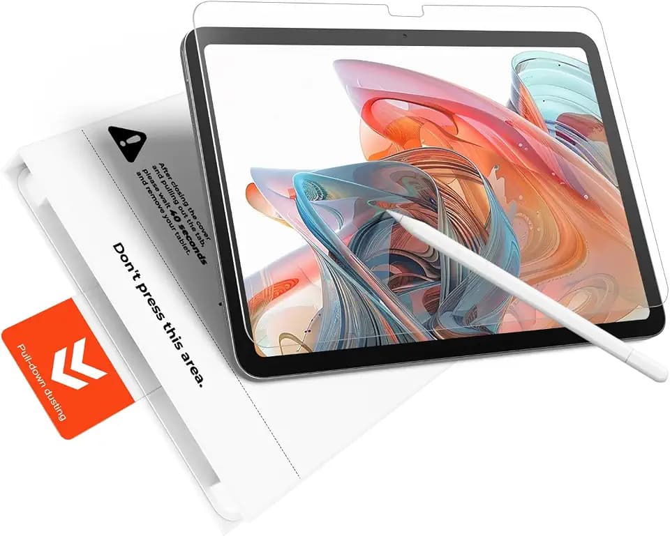 KCT 2 Pack Paperfeel Glass Screen Protector for iPad A16 11th /10th Gen