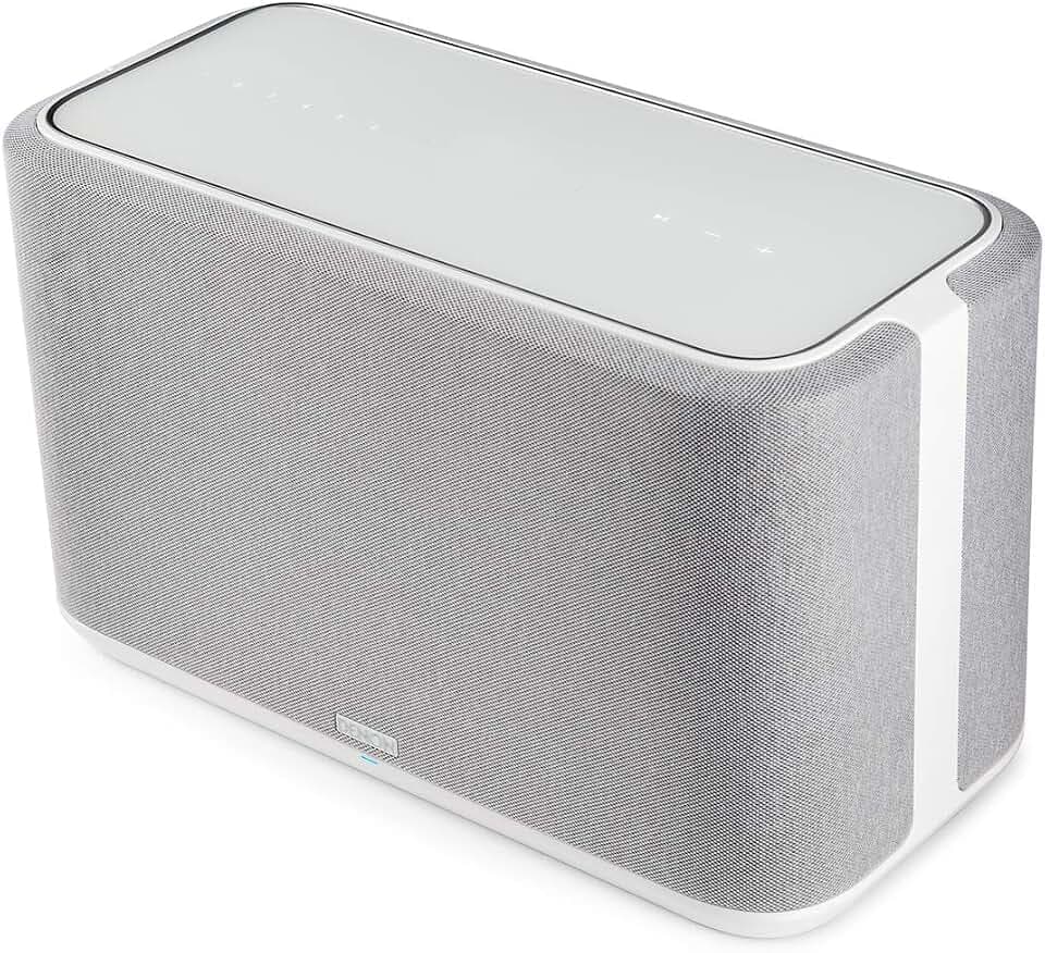 Denon Home 250 Wireless Smart Speaker, Bluetooth Stereo Speaker, White
