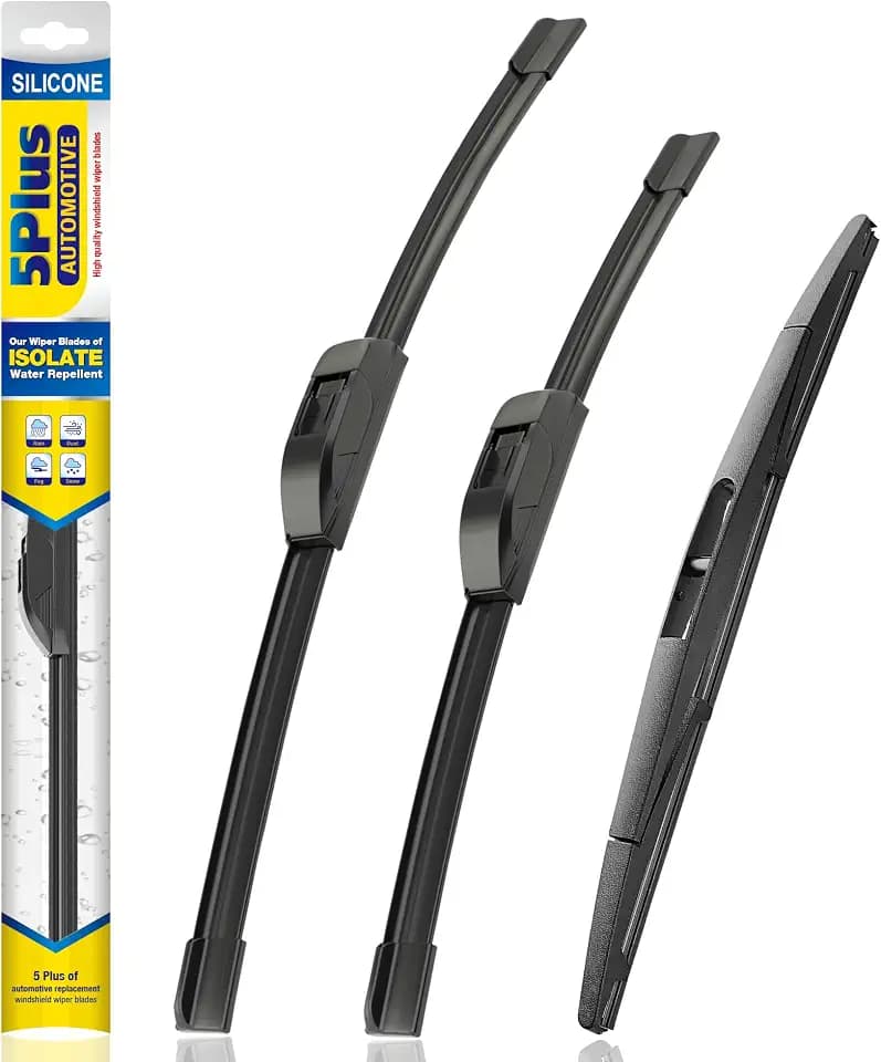 5 PLUS Silicone Windshield Wipers Fits Honda CRV 2017-2022 (3 PACK)