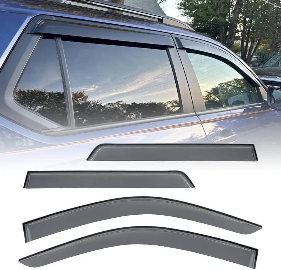 Tape-On Rain Guards Fit for Honda Pilot 2023-2026