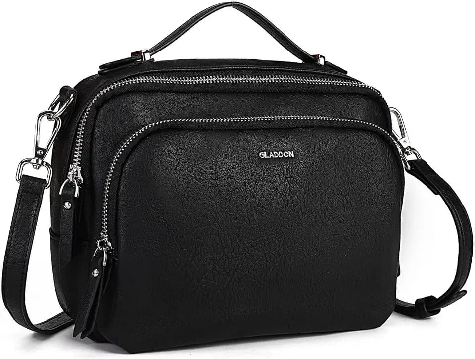 Crossbody Bag for Women, Convertible Satchel Purse with Top Handle