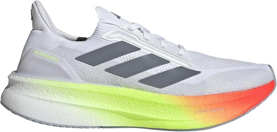adidas Performance Laufschuh Weiß weissgraugelb, 44 Herren