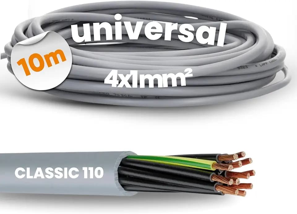 Lapp 1119204 Ölflex Classic 110 Steuerleitung 10m - 4G1 mm² PVC-Kabel