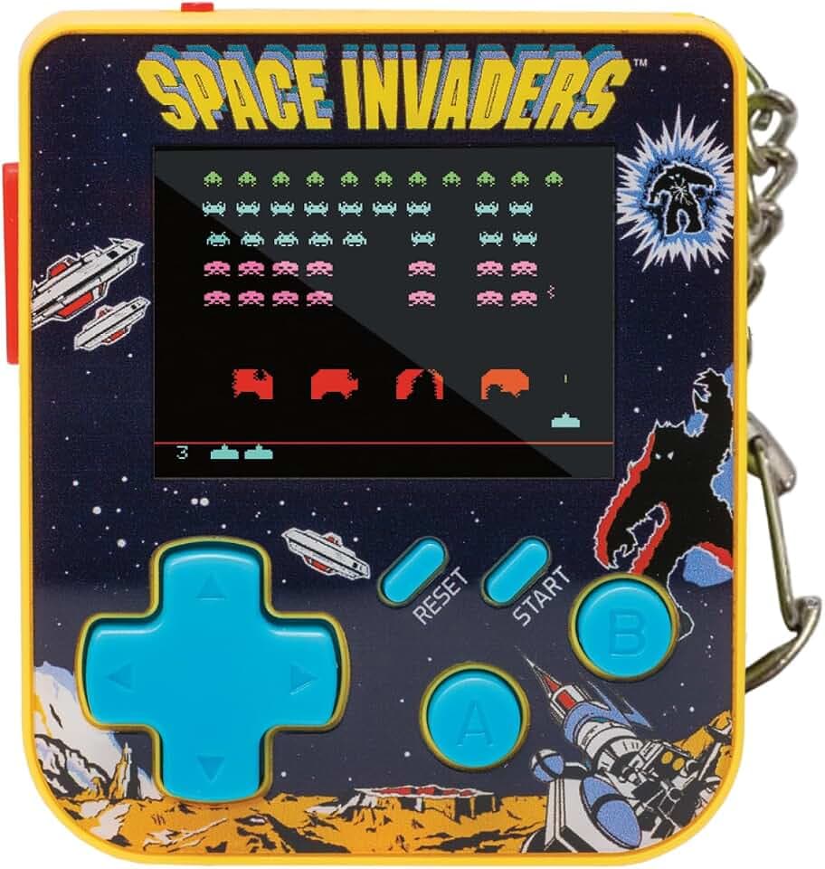 HyperMegaTech Taito Space Invaders Key Chain