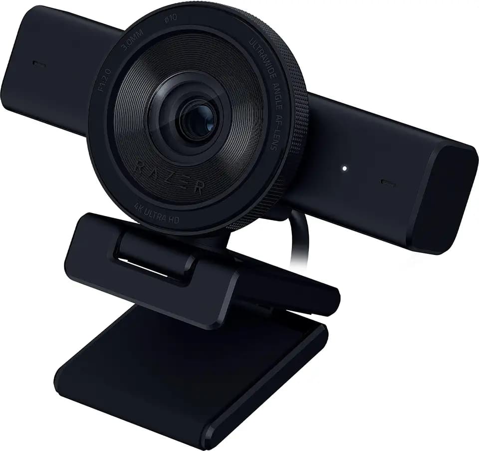 Razer Kiyo V2 Webcam for Streaming and Collaboration 4K 30Fps, Black