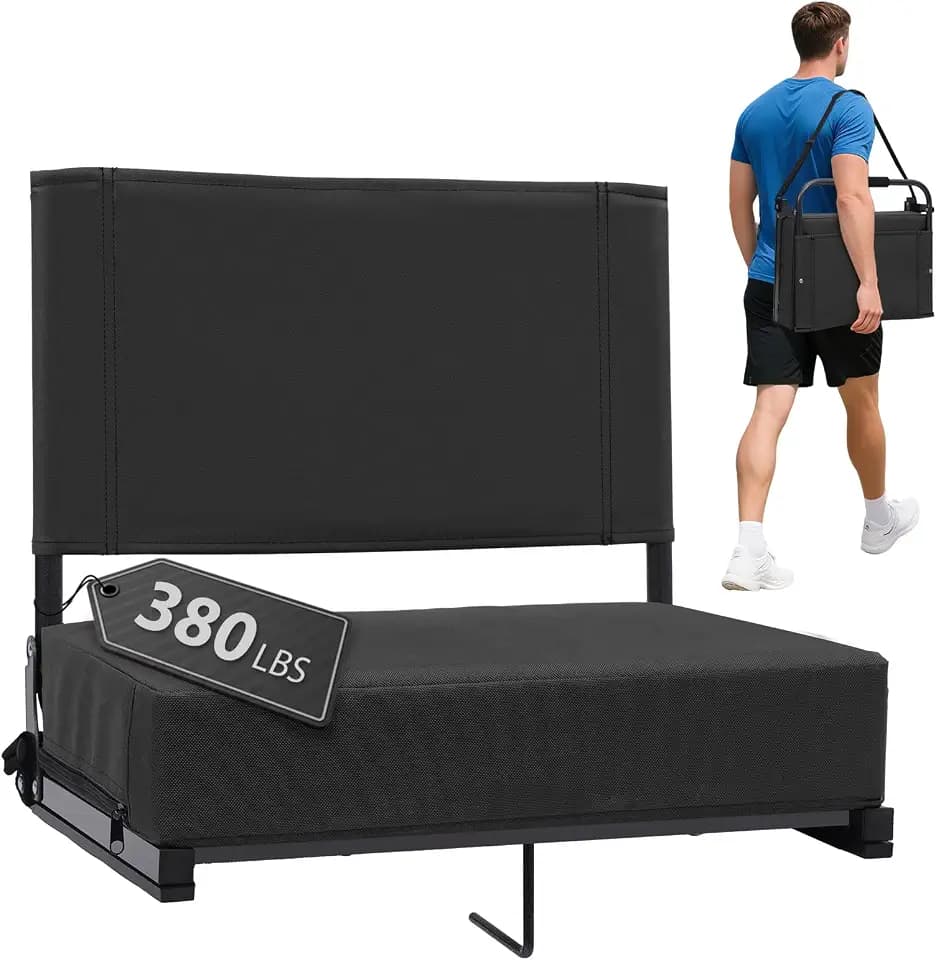 Sekey Stadium Seats with Back Support - 18.4" Wide