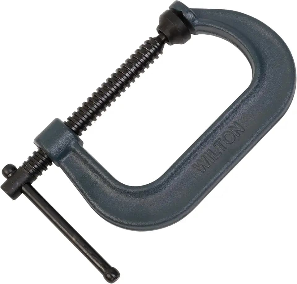 Wilton C-Clamp, 4-1/4" Opening, 3-1/4" Throat, 6200 Lbs. Clamping Force (Model 404)
