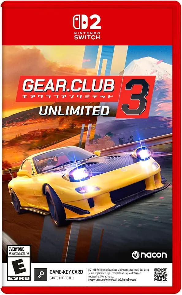 Gear.Club Unlimited 3 – Nintendo Switch 2 (Game-Key Card)