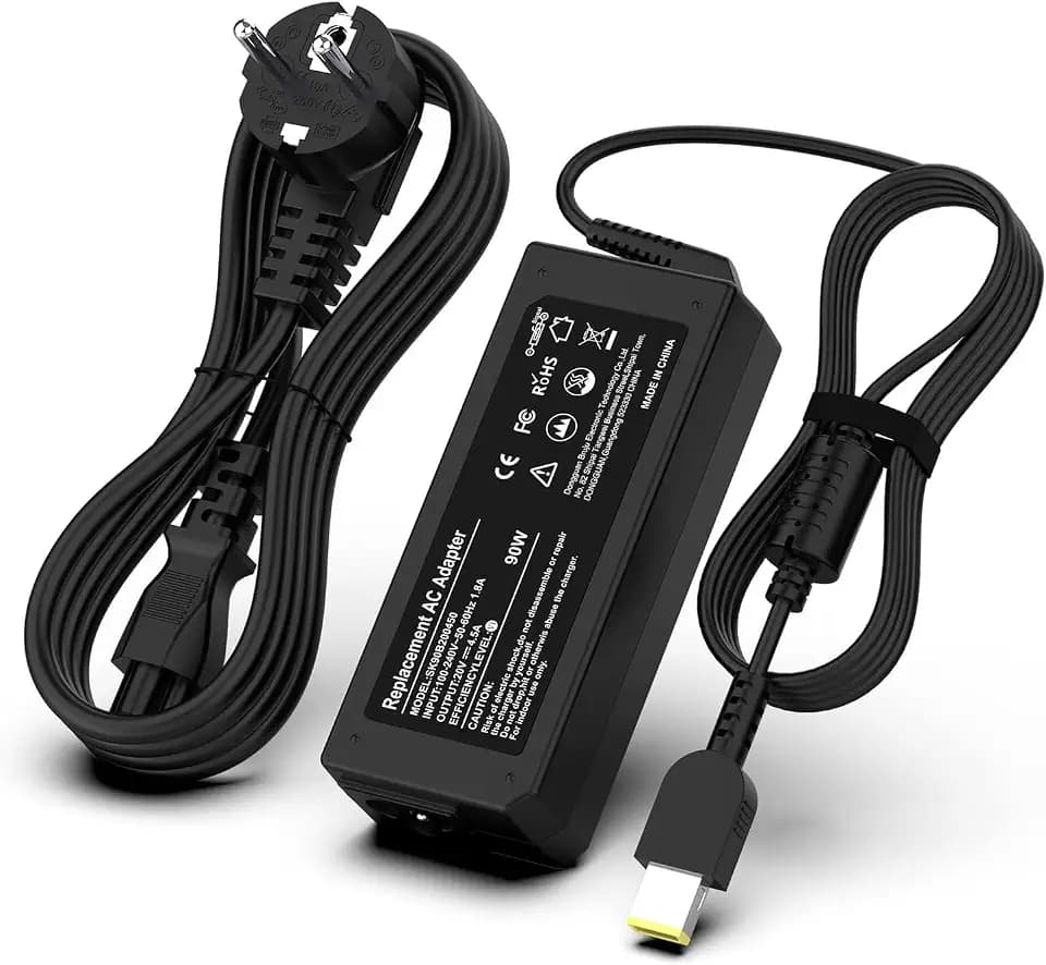 für Lenovo Laptop Netzteil Ladekabel 90W USB Ladegerät für Lenovo