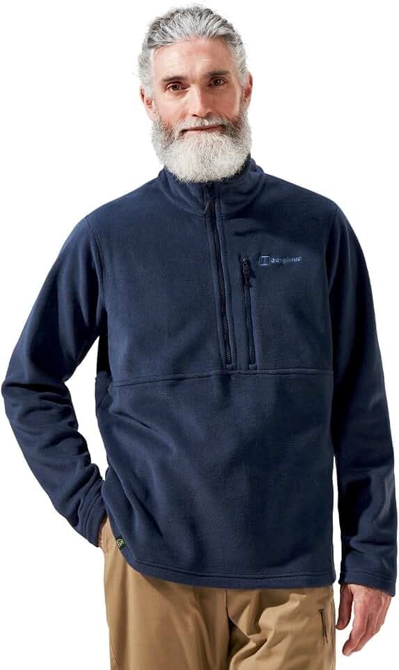 Berghaus Herren Prism Micro Polartec Fleece-Jacke | Zusätzliche Wärme | Besonders bequem Midlayer, Dusk, L
