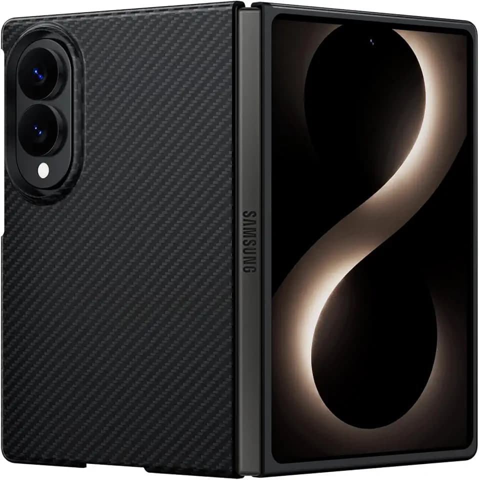 X-level für Samsung Galaxy Z Fold 8 Hülle, Dünn und Leicht, Schwarz
