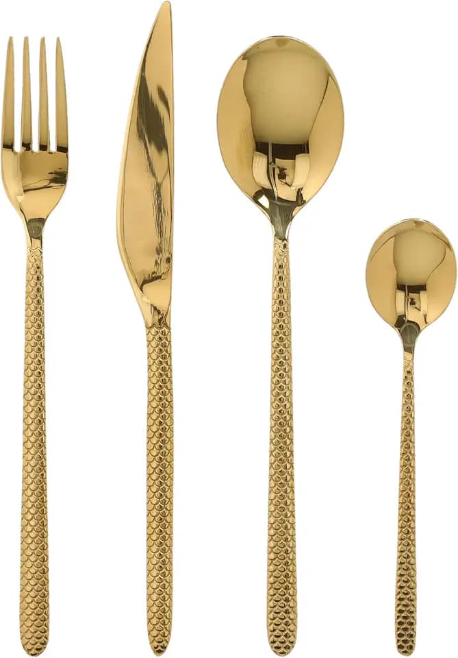 Tognana, 24-piece cutlery set Ophira Gold, 18/0 stainless steel, Gold