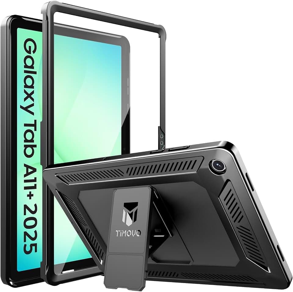 TiMOVO Stoßschutzhülle für Samsung Galaxy Tab A11+/A11 Plus 11 Zoll 2025