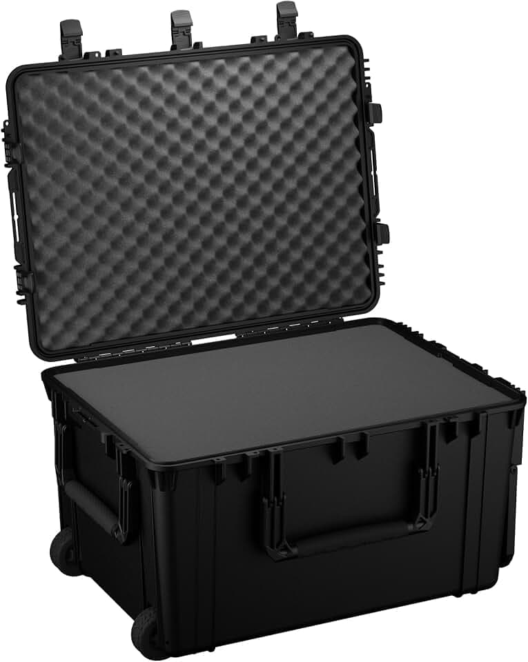 Condition 1 33" Large Rolling Hard Case with Pluckable Foam, Model 2152
