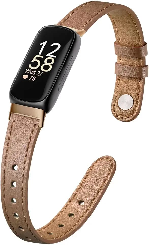 Leather Band for Fitbit Inspire 3 Bands