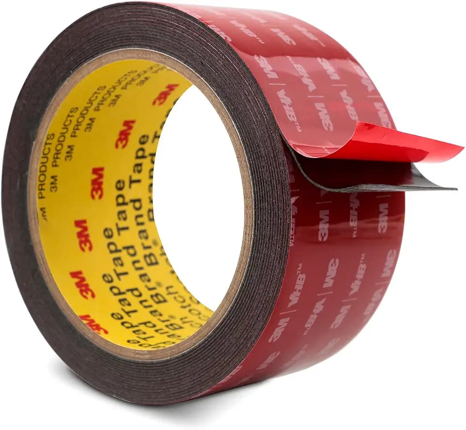 3M Double Sided Tape Heavy Duty 2" x 15.4 Ft, Mounting Tape