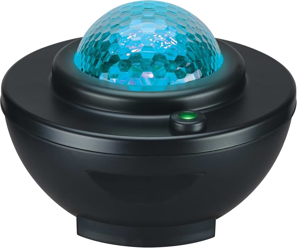 iLive Galaxy Star Projector with Bluetooth Speaker, Remote & Sleep Timer