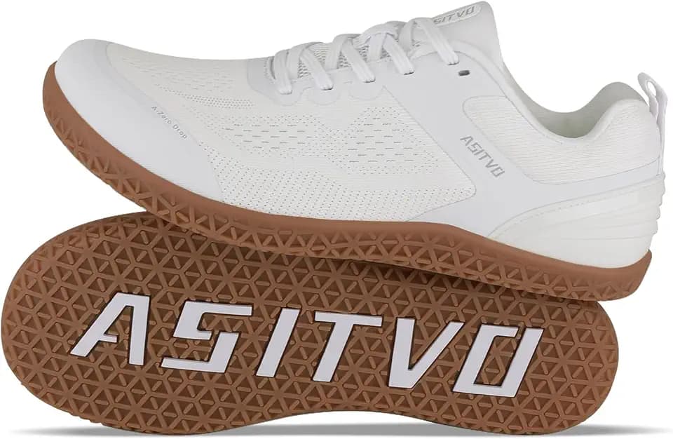 ASITVO Wide Barefoot Shoes Men Sneakers Zero Drop Minimalist Cross Trainer