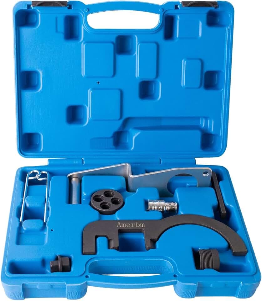 Motor Einstellwerkzeug für BMW N47 N57 | Steuerkette Werkzeug Set Arretier- & Absteckwerkzeug | Engine Timing Tool Passend für E90 E60 F10 F30 X3 X5 120d 320d 330d 530d | OEM 118760