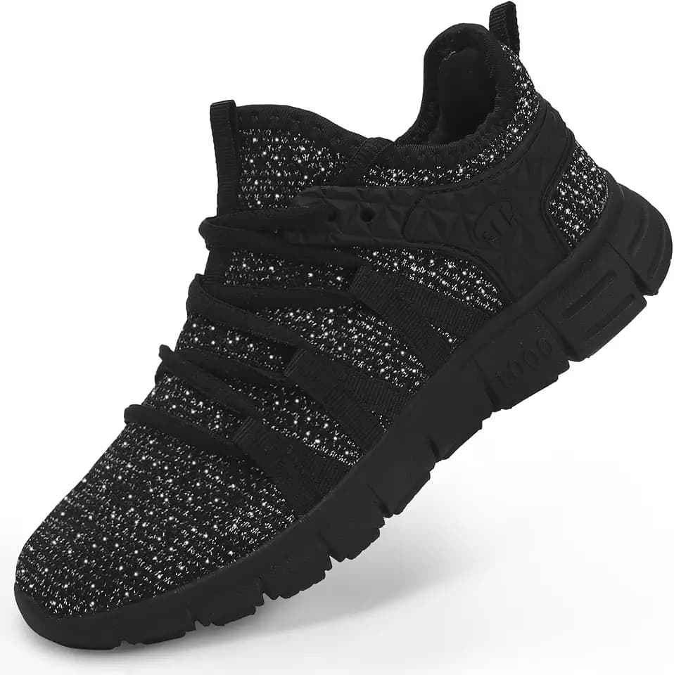 AOE Women's Fashion Slip-On Walking Running Tennis Shoes