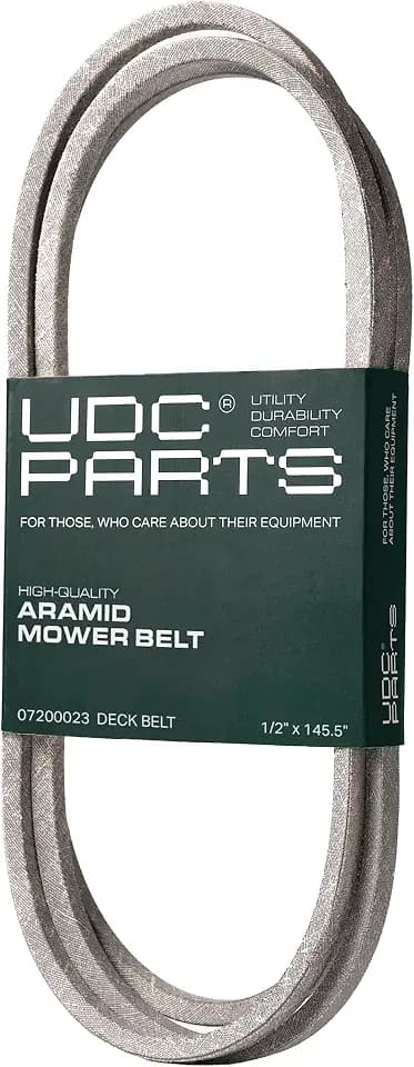 UDC Parts 07200023 Ariens Gravely Deck Belt Replacement, 1/2"×145.5" Aramid