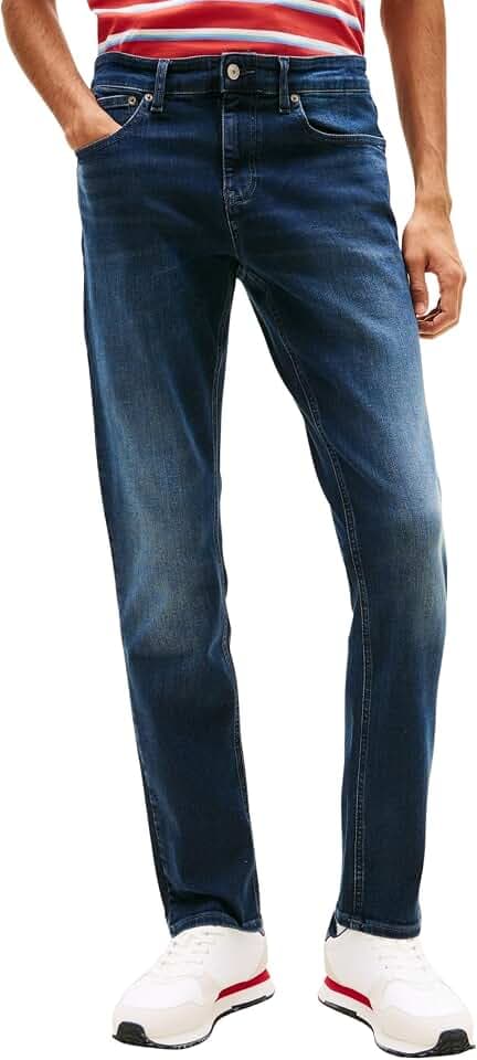 Tommy Jeans Herren Jeans Hose Scanton Slim Fit