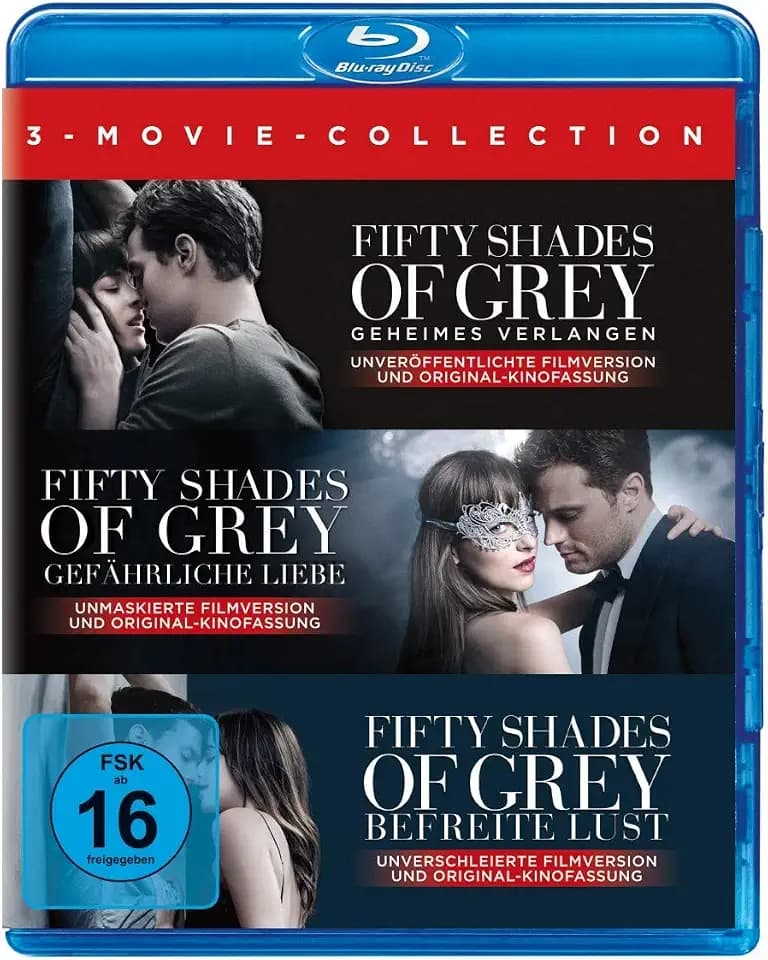 Fifty Shades of Grey - 3-Movie Collection [Blu-ray]