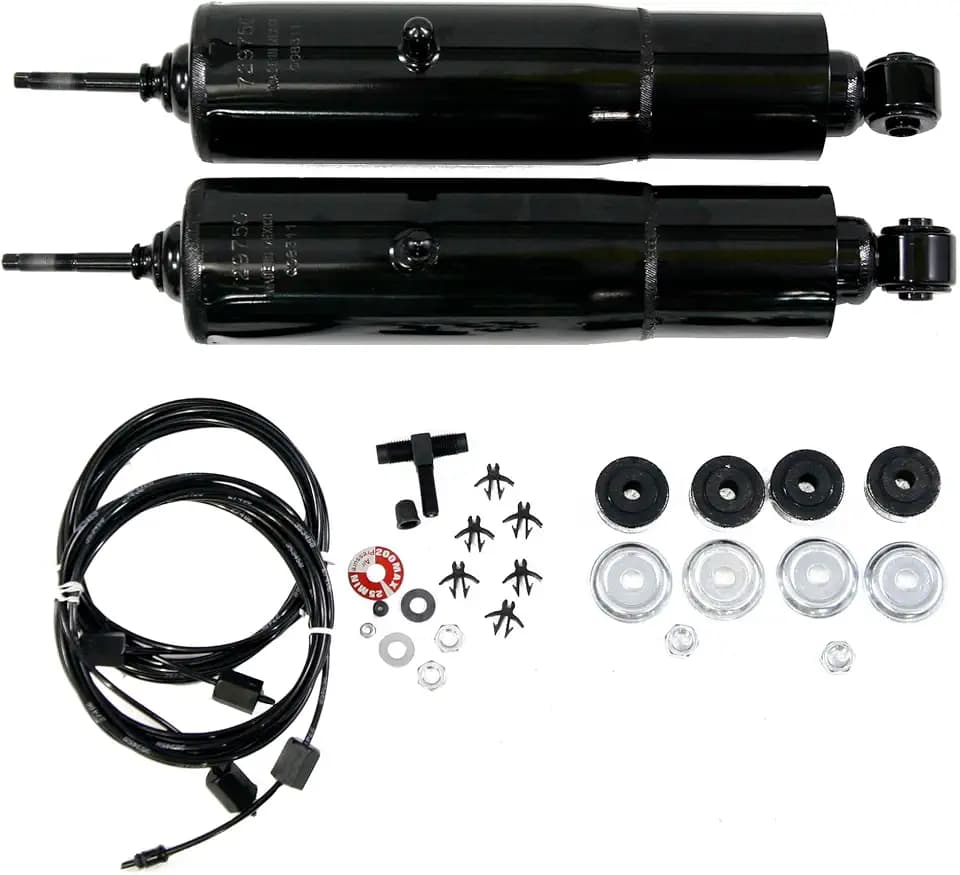 Gabriel HiJackers 49178 Adjustable Rear Air Shocks (Pair) fits Ford E-150, E-250, E-350, Econoline & Club Wagon; E-350, E-450 Super Duty; F-100, F-150, F-250, F-350