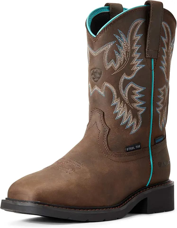 ARIAT Women's Krista Waterproof Steel Toe Work Boot