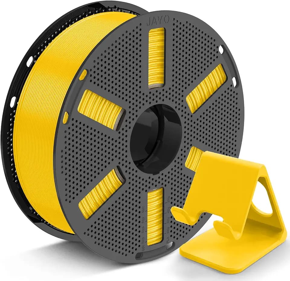 JAYO PLA Gelb Filament 1.75mm 1.1KG, zuverlässig für Einsteiger