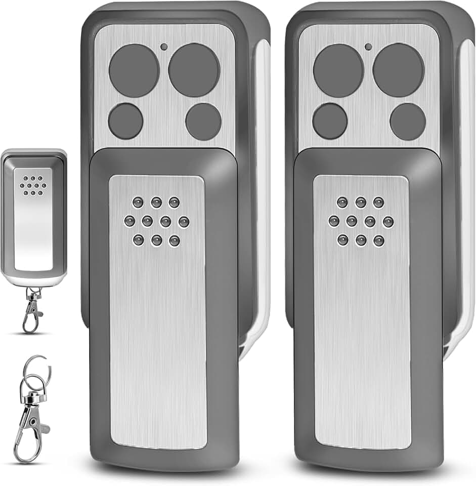 Fernbedienung für 114253 104257 104251, 433,92 MHz, 4 Kanäle (2pcs)
