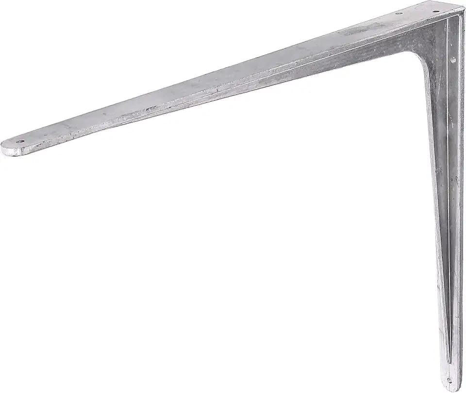 Alberts 804091 Konsole aus T-Profil | wahlweise in verschiedenen Ausführungen | Aluminiumguss | Höhe 450 mm | Tiefe 500 mm