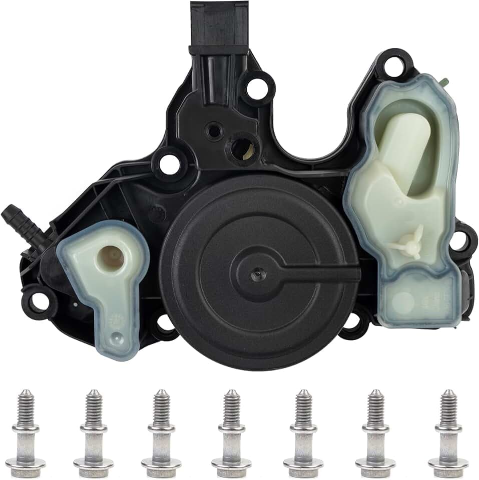 BHB PCV Valve Engine Crankcase Vent Valve Compatible with VW & Audi Jetta/Passat/Golf/Bettle/A3/A4/A5/A6/A7/Q3/Q7 1.8 2.0 06K103495 Oil Separator