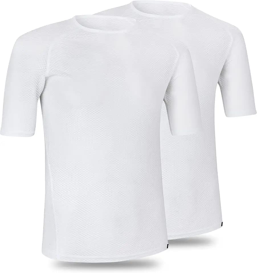 GripGrab Ultralight Kurzarm Fahrrad Unterhemd Herren - Cool Mesh Sommer