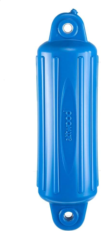 Attwood 9356D1 Softside Oval Boat Fender with Thick-Wall Reinforced Eye Ends