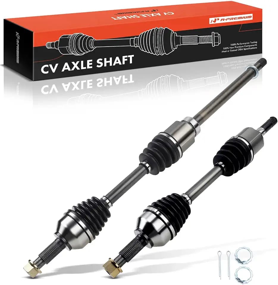 A-Premium Set of 2 Front CV Axle Shaft Assembly