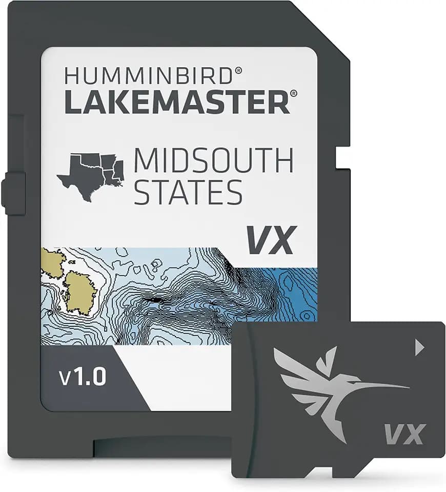 Humminbird LakeMaster Map SD Card for Fish Finders