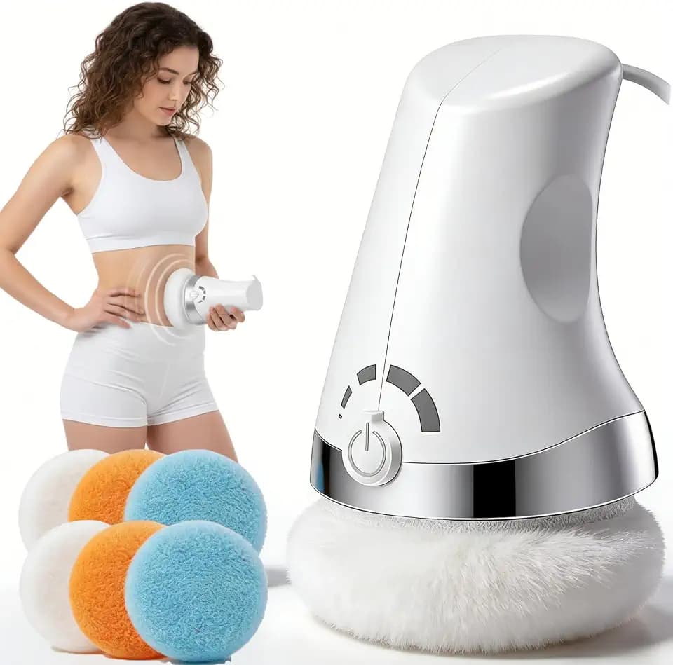 Cellulite Massagegerät Elektrisch mit 6 Farben Austauschbarer pad