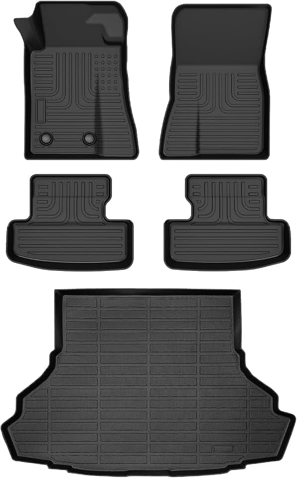 for Ford Mustang Floor Mats 2026-2015 Convertible/Coupe/GT/EcoBoost Models