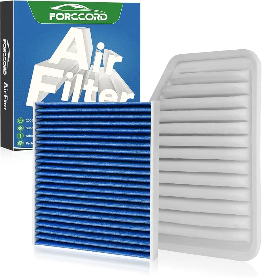 Cabin & Engine Air Filter Kit for Toyota Camry 2007-2011, Rav4 2006-2012