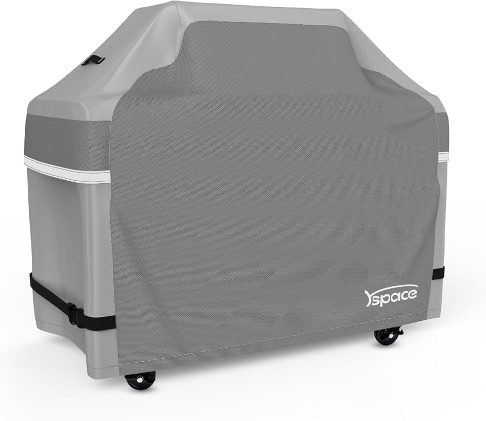 YSPACE 52 Inch Grill Cover Heavy Duty Waterproof for Weber Spirit 300